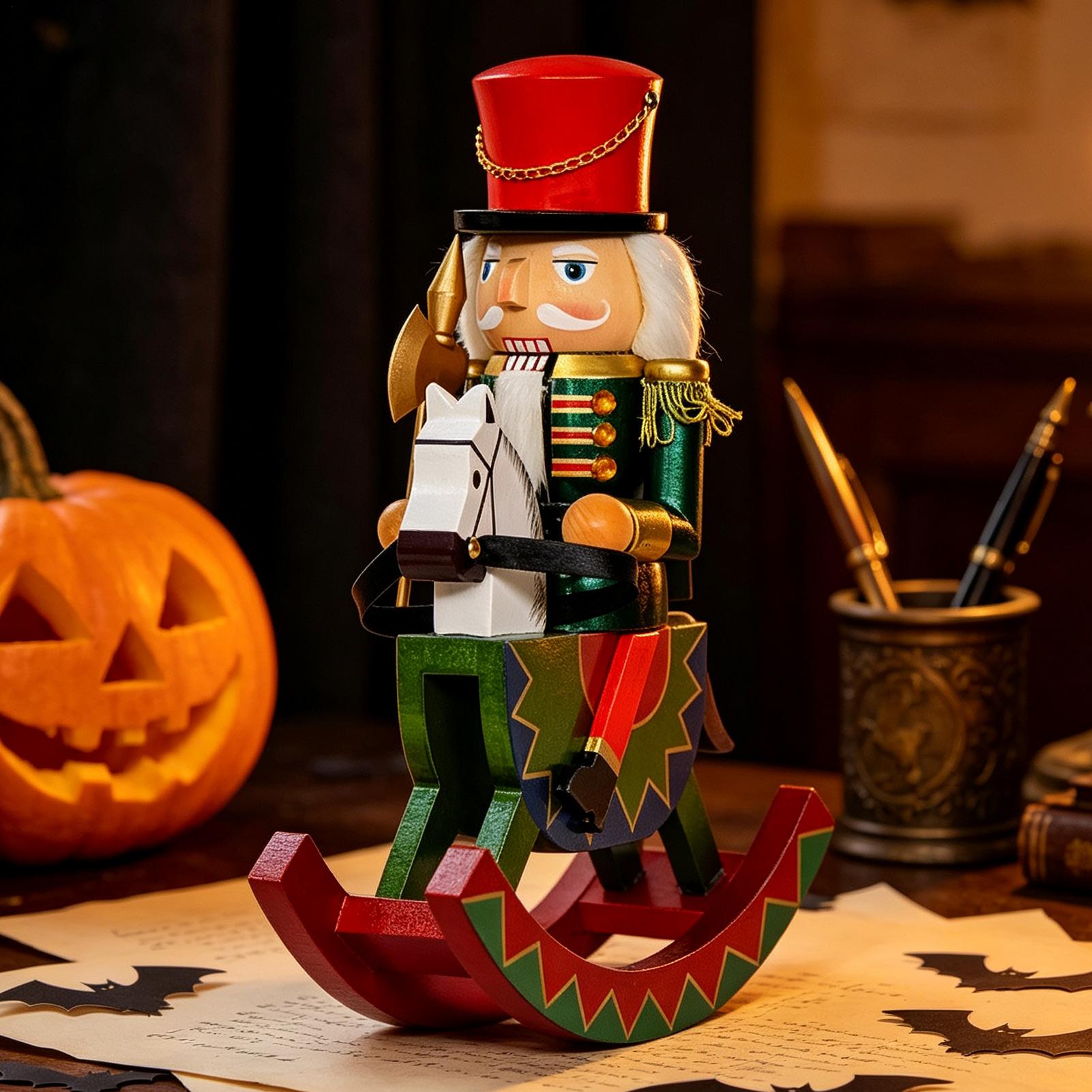 Nutcracker Figurine - 크리스마스 호두까기 인형 장식품 빈티지 축제