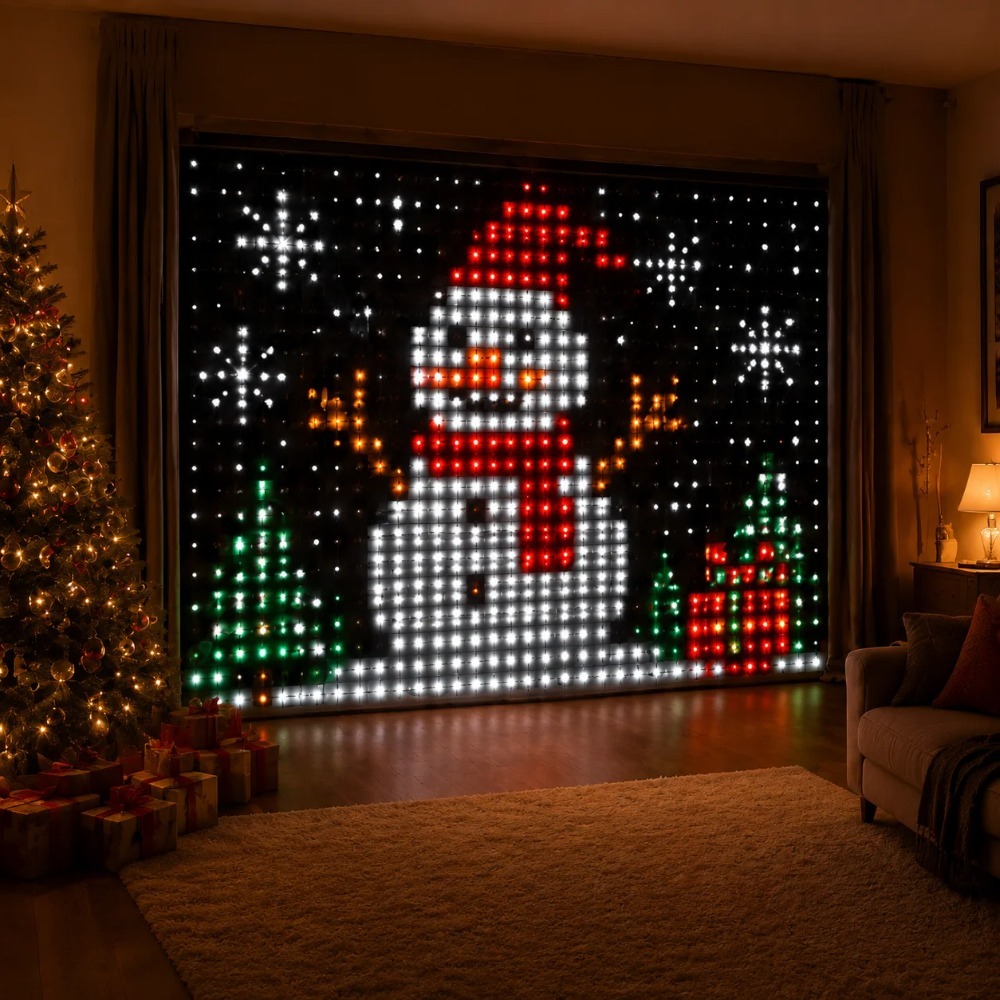 LED 픽셀 커튼 조명 블루투스 앱 제어 RGB 스마트 - Led Fairy String Lights 리뷰 및 가격
