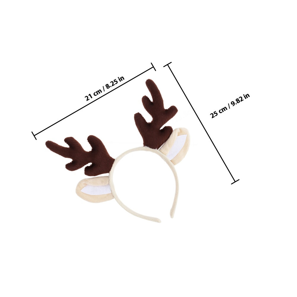 3개 세트의 루돌프 뿔 머리띠, 크리스마스 장식용, 부 - Reindeer Antlers Headband 리뷰 및 가격