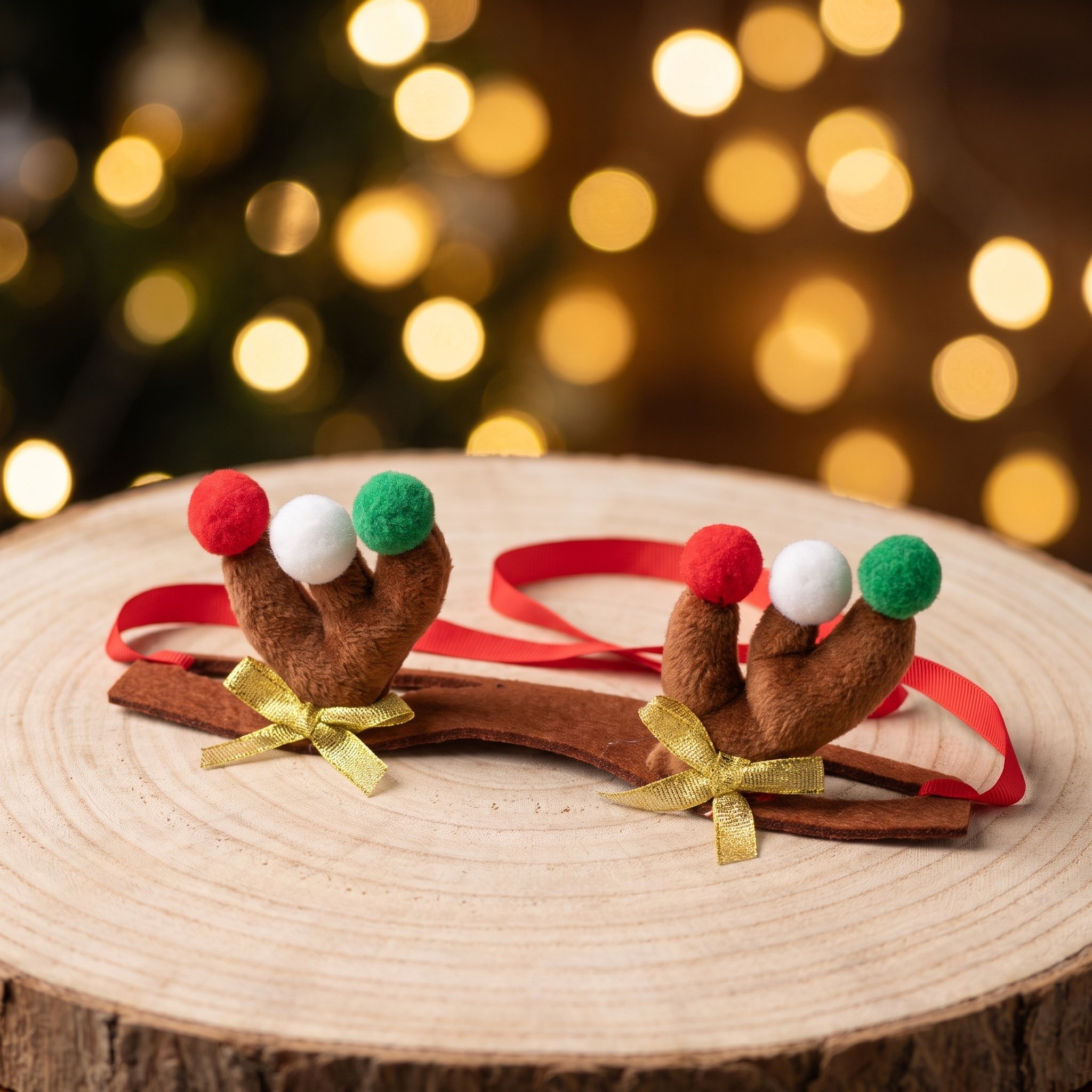 강아지용 순록 뿔 머리띠 플러시 크리스마스 헤어 액세서 - Reindeer Antlers Headband 리뷰 및 가격
